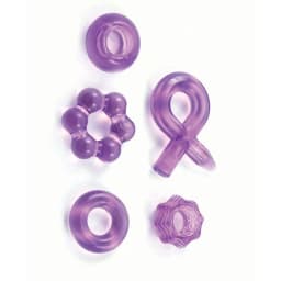 Enhancer 5 pc Cockring Set, image 3