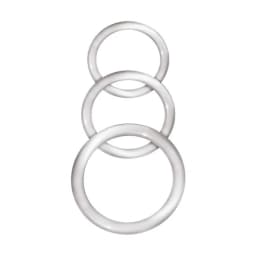Enhancer Silicone Cockrings Clear, image 2