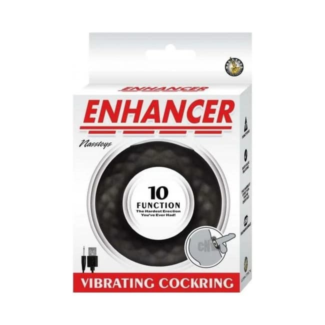 Enhancer Vibrating Cockring Black - Image 1