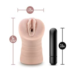 Enlust Ayumi Vibrating Stroker Beige, image 5