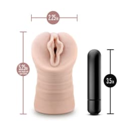 Enlust Destini Vibrating Stroker Beige, image 5