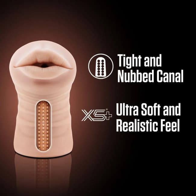 Enlust Nicole Vibrating Stroker Beige - Image 3