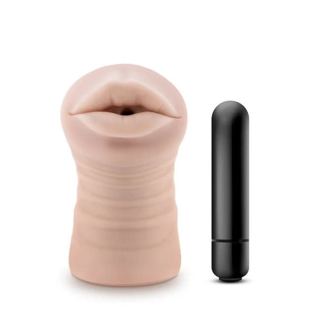 Enlust Nicole Vibrating Stroker Beige - Image 8