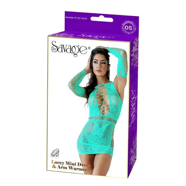 ENTICE MINI CUTOUT DRESS GREEN  - Image 1