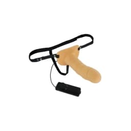 Erection Assist Hollow Strap on Vibe Beige, image 2