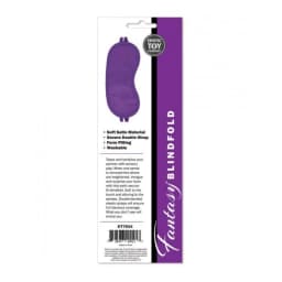 Erotic Toy Satin Fantasy Blindfold Purple O/S, image 3