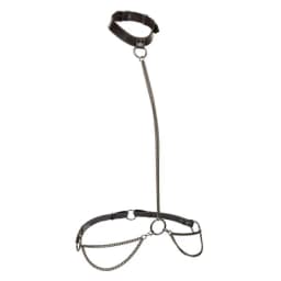 Euphoria Chain Halter Collar & Leash Plus Size, image 2