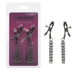 Euphoria Chain Nipple Clamps, image 1