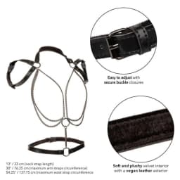 Euphoria Multi Chain Halter Plus Size, image 4
