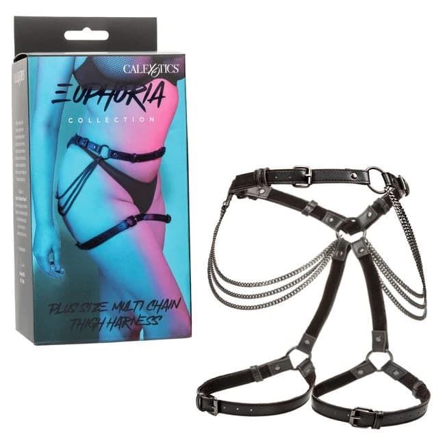 Euphoria Plus Size Multi Chain Thigh Harness - Image 1