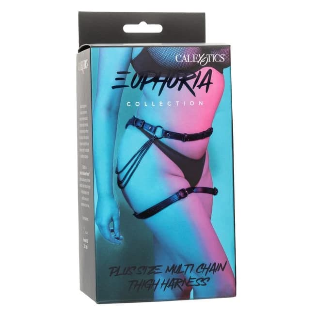 Euphoria Plus Size Multi Chain Thigh Harness - Image 2
