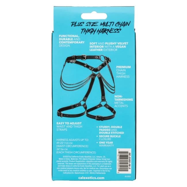 Euphoria Plus Size Multi Chain Thigh Harness - Image 3
