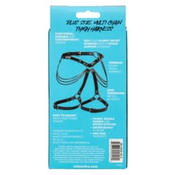 Euphoria Plus Size Multi Chain Thigh Harness, image 3