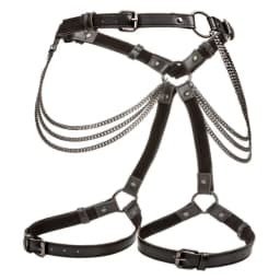 Euphoria Plus Size Multi Chain Thigh Harness, image 4