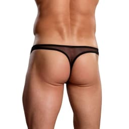 Euro Male Mesh Thong, image 5