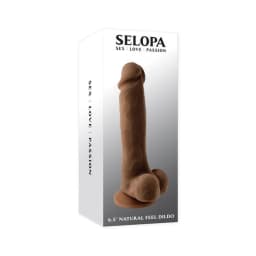 Evolved 6.5 in Natural Feel Dildo, image 2