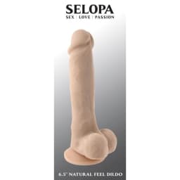 Evolved 6.5 in Natural Feel Dildo, image 3