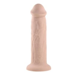 Evolved 7in Girthy Vibrating Dong Light, image 5