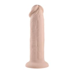 Evolved 7in Girthy Vibrating Dong Light, image 6