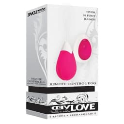Evolved Egg Pink Vibrator W/ Remote Control, image 7