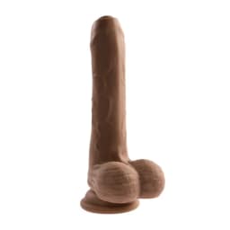 Evolved Peek a Boo Vibrating Dildo Dark, image 6