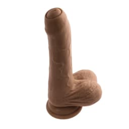 Evolved Peek a Boo Vibrating Dildo Dark, image 8