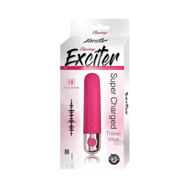 Exciter Travel Vibe Rechargeable Silicone - Image 1