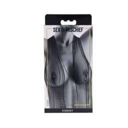 Ex's & Oh's Body Jewelry W/ Nipple Ties, image 1