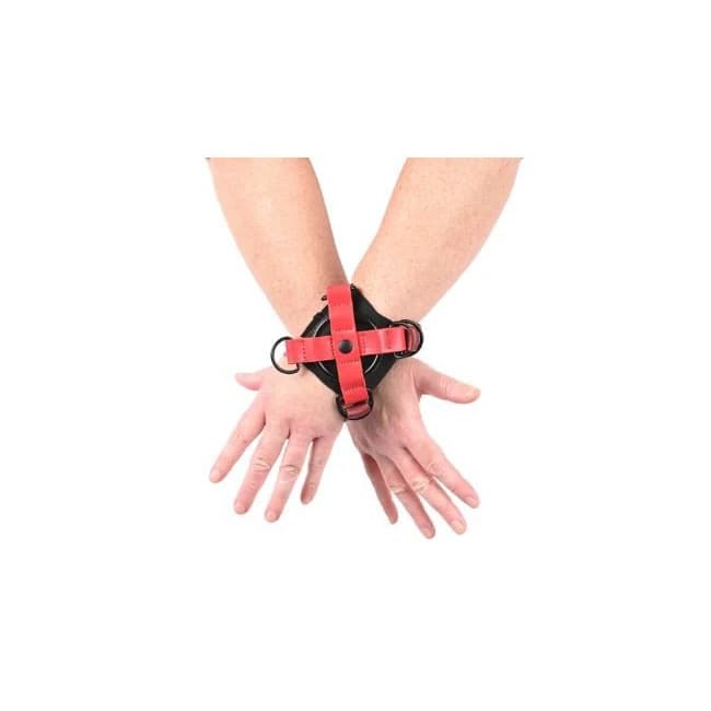 Ex's & Oh's Cross Cuffs - Image 1