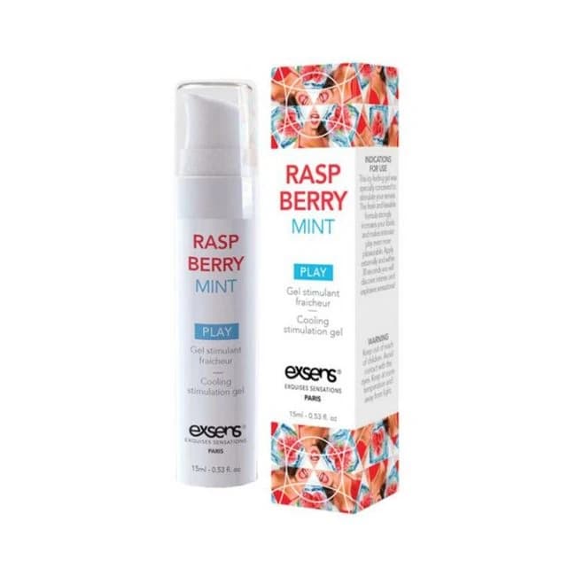 Exsens Arousal Gel Raspberry Mint 0.5 Oz. - Image 1