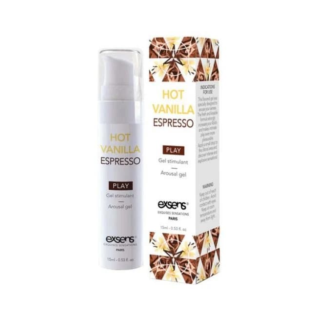 Exsens Arousal Gel Vanilla Espresso 0.5 Oz. - Image 1