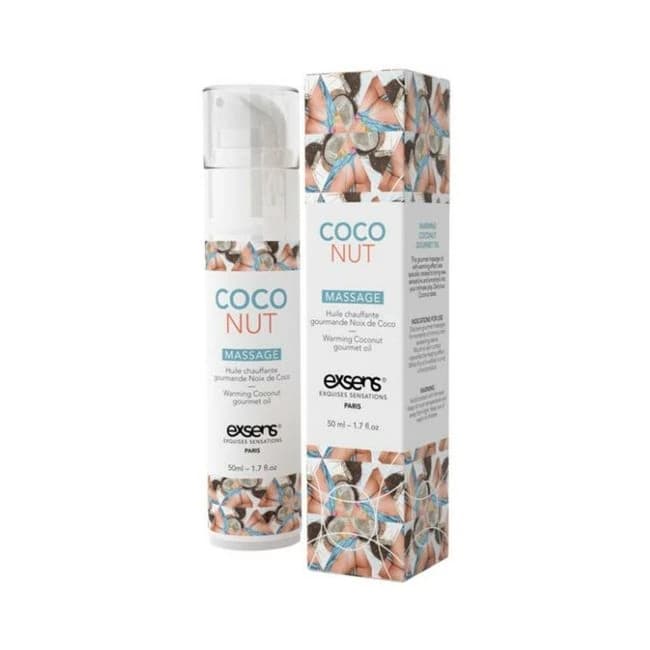 Exsens of Paris Massage Oil Coconut 1.7oz - Image 1
