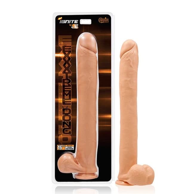 EXXXTREME DONG W/SUCTION 16IN FLESH  - Image 1