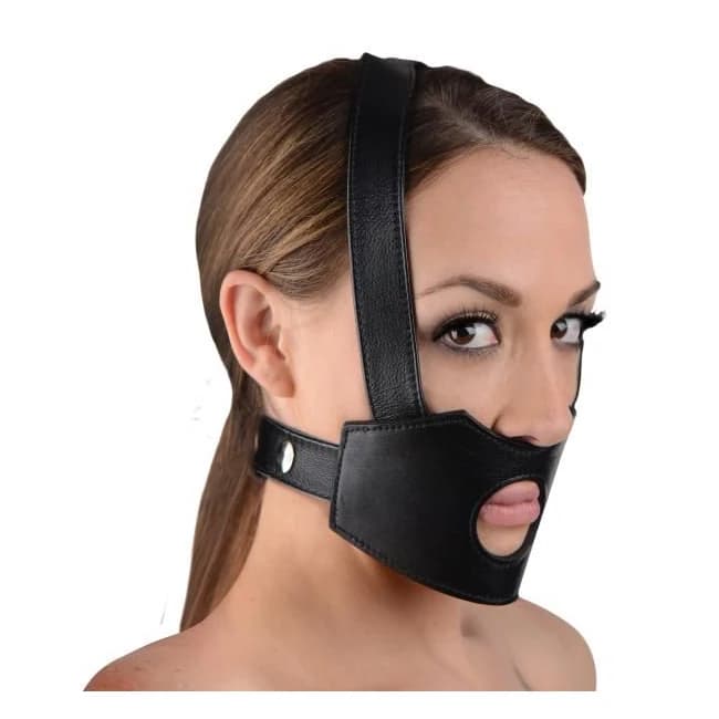 Face Fuk Ii Dildo Face Harness Black O/s - Image 1