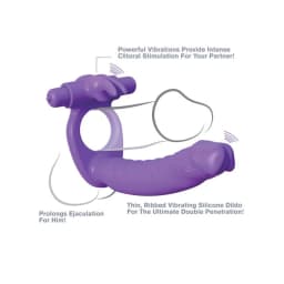 Fantasy C-ringz Double Penetrator Rabbit - Image 6