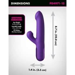 Fantasy for Her Super Sonix Thruster - Purple, image 3