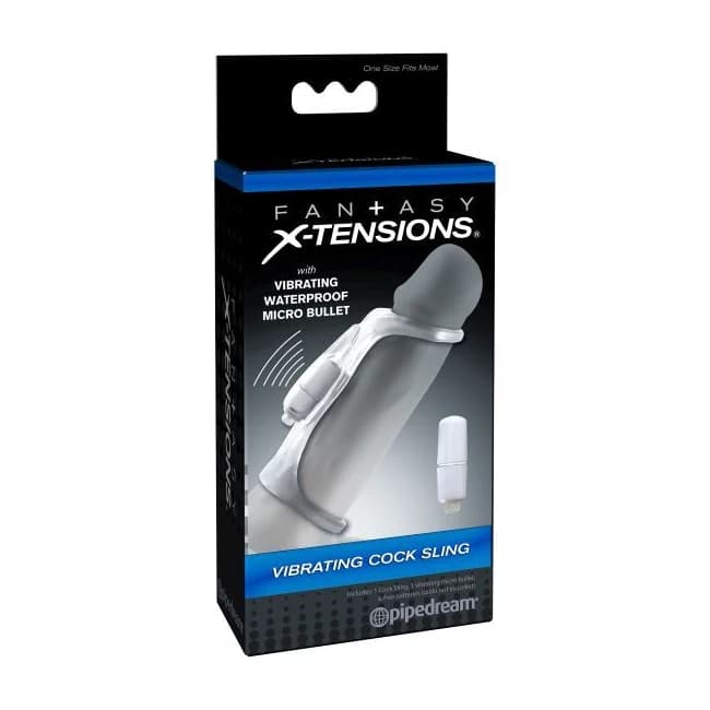 FANTASY X-TENSIONS VIBRATING COCK SLING  - Image 1