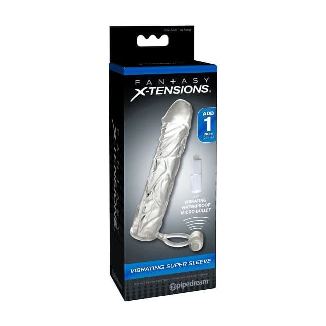 Fantasy X-tensions Vibrating Super Sleeve - Image 1