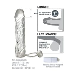Fantasy X-Tensions Vibrating Super Sleeve, image 3