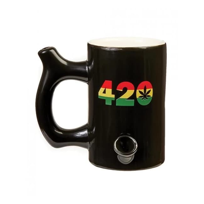 Fashioncraft Large Mug - 420 Black Rasta - Image 1