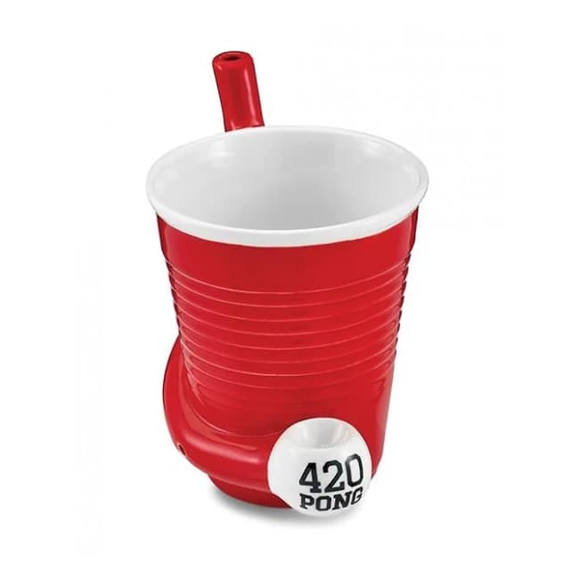 Fashioncraft Novelty Mug - Red Beer Pong - Image 1