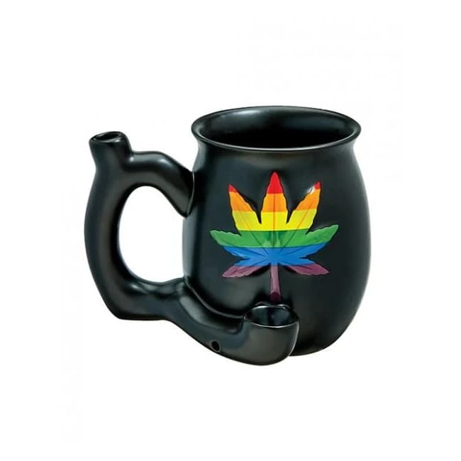 Fashioncraft Small Deluxe Mug - Rainbow Leaf - Image 1