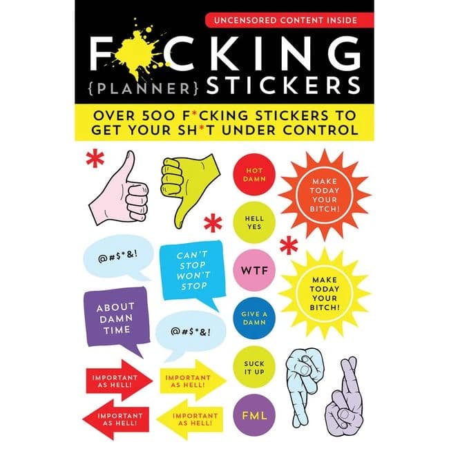 F*cking Planner Stickers - Image 1