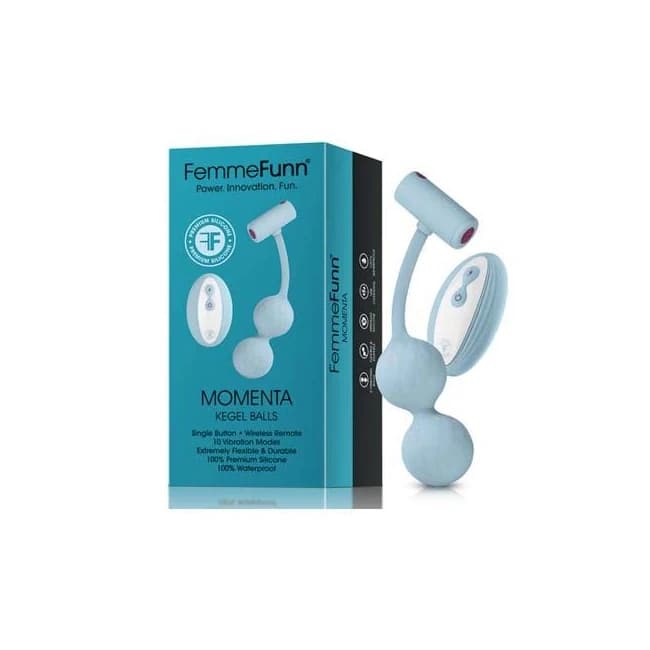 Femme Funn Momenta Kegel Balls - Light Blue - Image 1