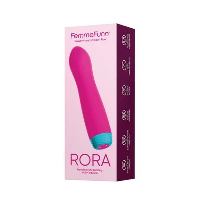 Femme Funn Rora Rotating Bullet - Pink - Image 1