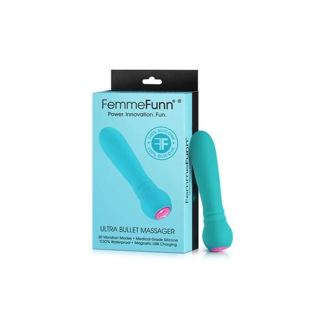 Femme Funn Ultra Bullet Massager - Turquoise - Image 1