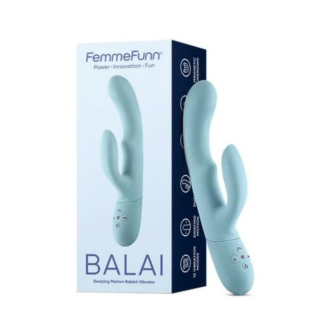 Femmefunn Balai Dual Stimulator Light Blue - Image 1