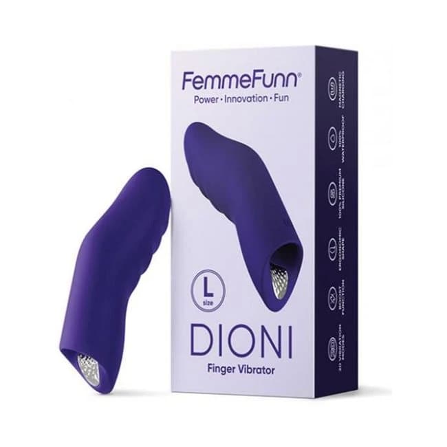 Femmefunn Dioni Large Dark Purple - Image 1