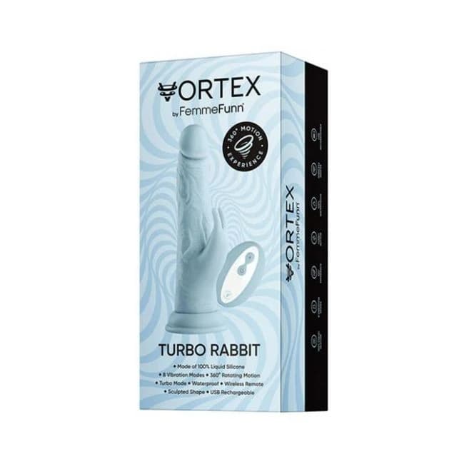 Femmefunn Vortex Turbo Rabbit 2.0 Light Blue - Image 1