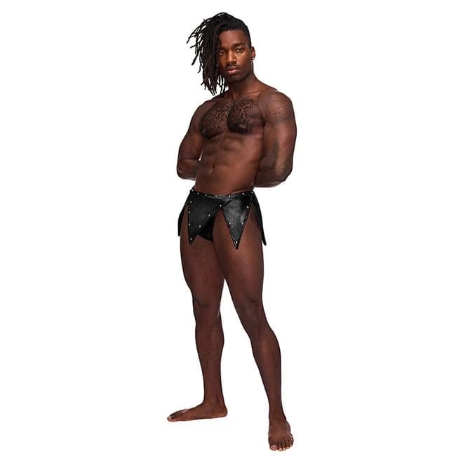 Fetish Eros Black Studded L/xl - Image 1